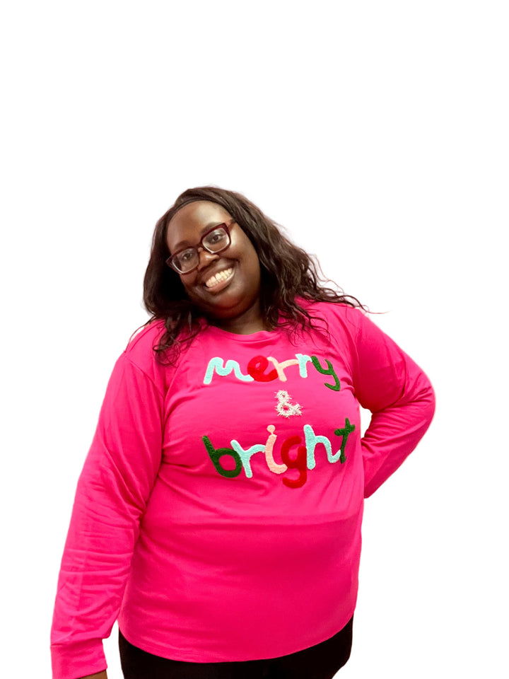 Merry & Bright Graphic Sweatshirts