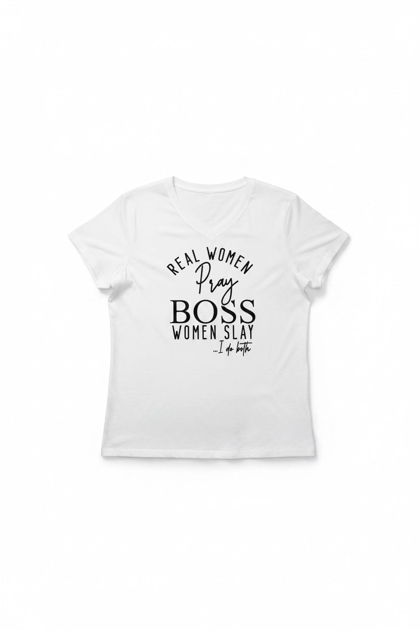 Real Women Pray Graphic T-Shirts