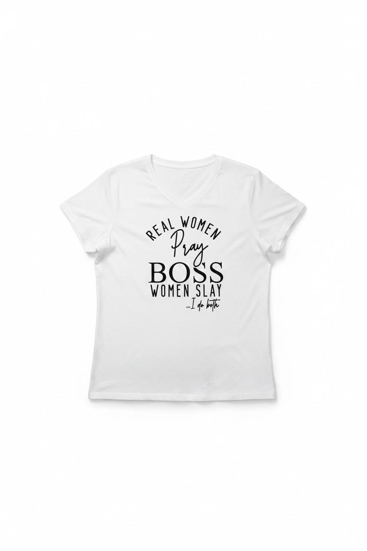 Real Women Pray Graphic T-Shirts