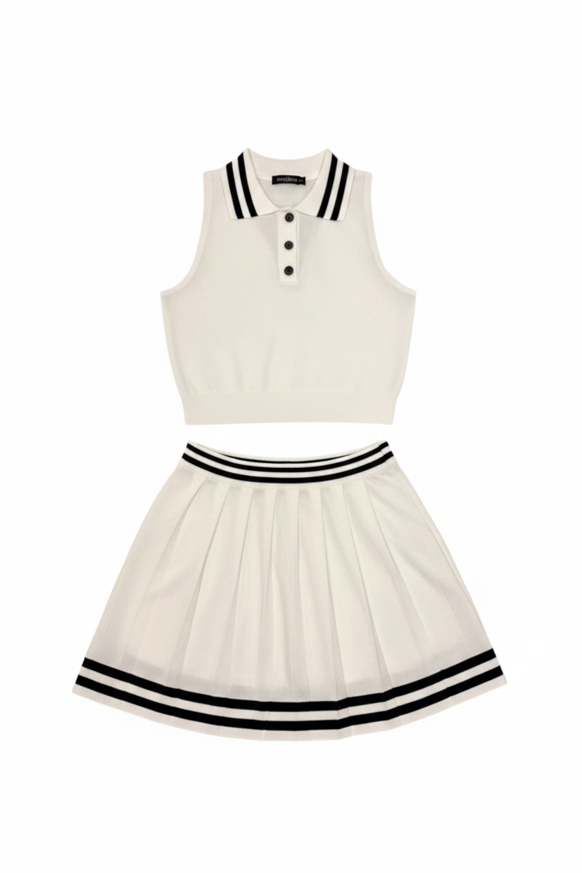 Tennis Time Skirt Sets