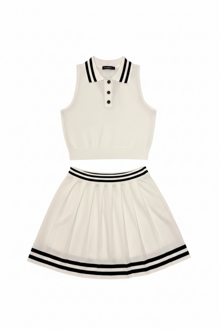 Tennis Time Skirt Sets