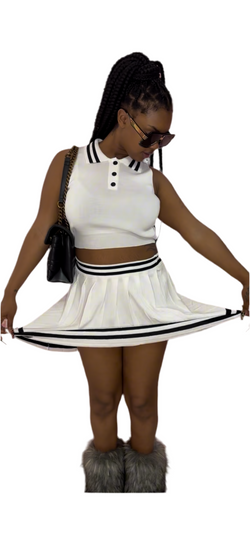 "Trendy skirt sets outfits from Kween Bella's Closet."